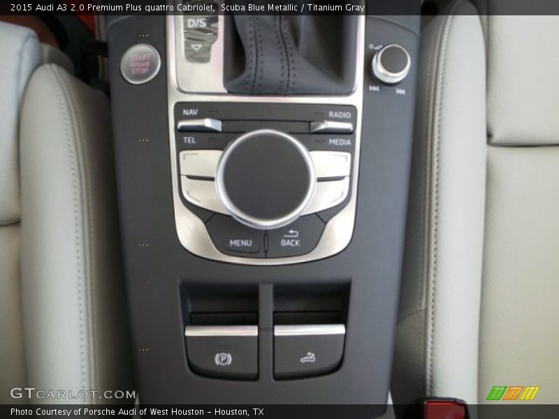 Controls of 2015 A3 2.0 Premium Plus quattro Cabriolet