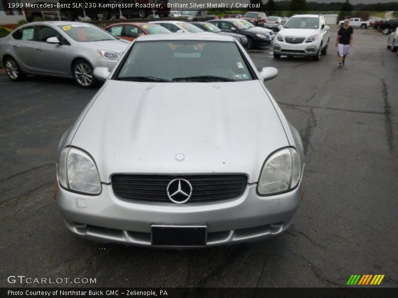 Brilliant Silver Metallic / Charcoal 1999 Mercedes-Benz SLK 230 Kompressor Roadster