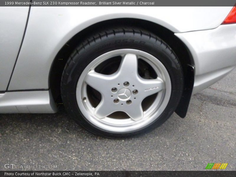 Brilliant Silver Metallic / Charcoal 1999 Mercedes-Benz SLK 230 Kompressor Roadster