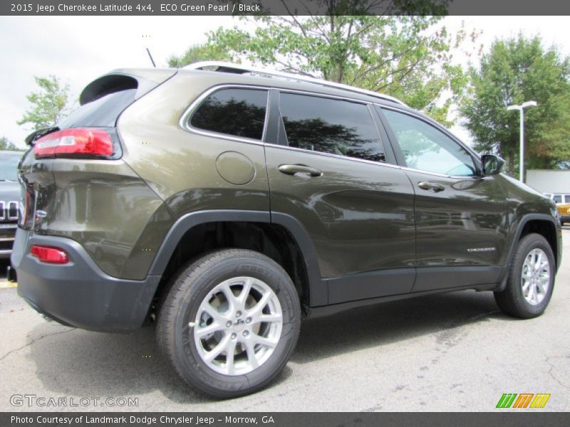 ECO Green Pearl / Black 2015 Jeep Cherokee Latitude 4x4