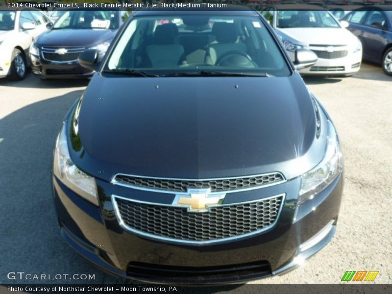 Black Granite Metallic / Jet Black/Medium Titanium 2014 Chevrolet Cruze LS