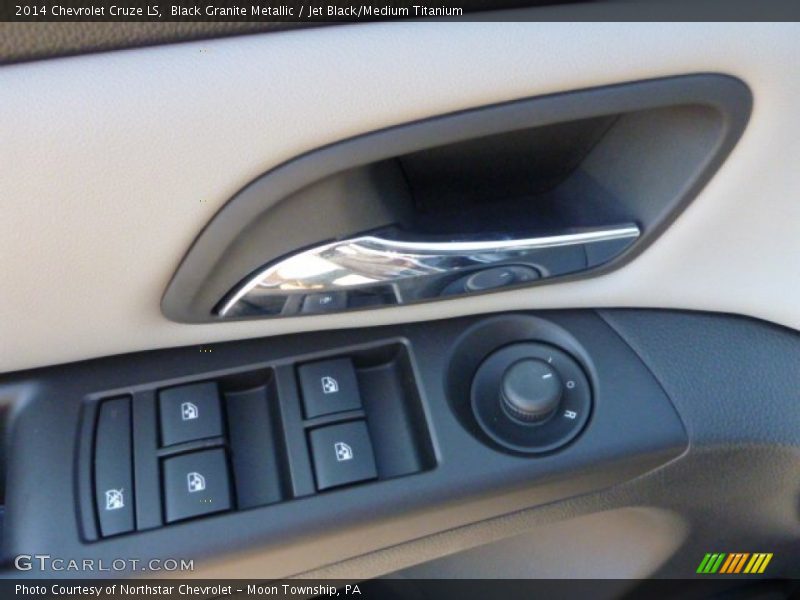 Black Granite Metallic / Jet Black/Medium Titanium 2014 Chevrolet Cruze LS
