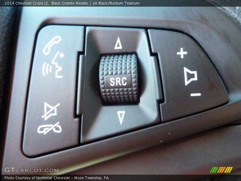 Black Granite Metallic / Jet Black/Medium Titanium 2014 Chevrolet Cruze LS