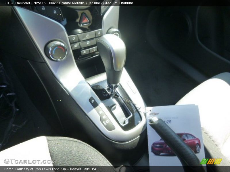 Black Granite Metallic / Jet Black/Medium Titanium 2014 Chevrolet Cruze LS