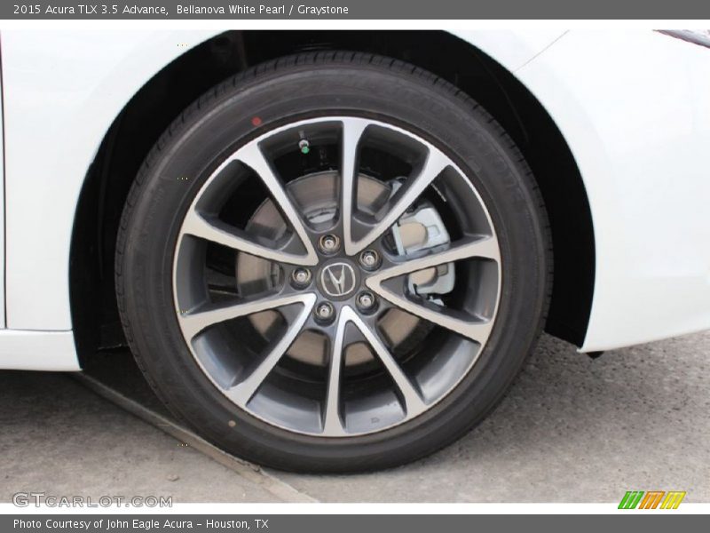 Bellanova White Pearl / Graystone 2015 Acura TLX 3.5 Advance