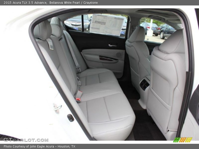 Bellanova White Pearl / Graystone 2015 Acura TLX 3.5 Advance