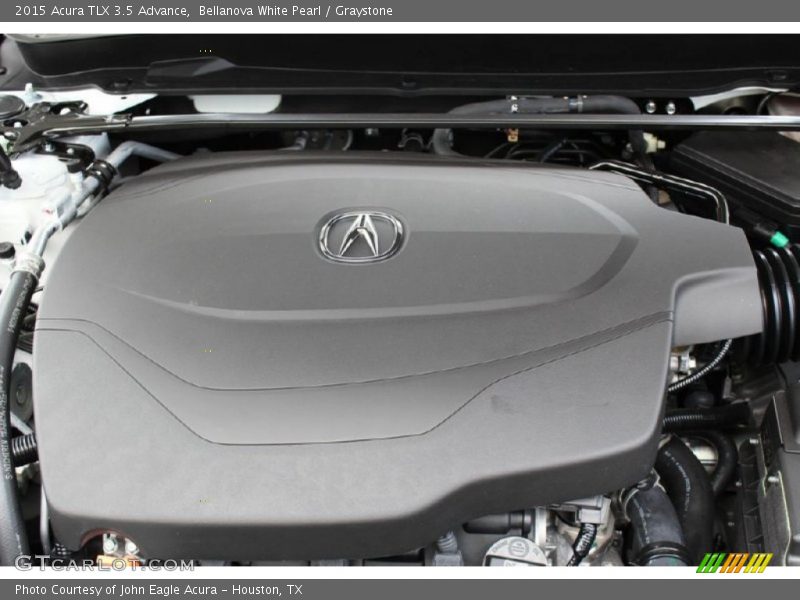 Bellanova White Pearl / Graystone 2015 Acura TLX 3.5 Advance