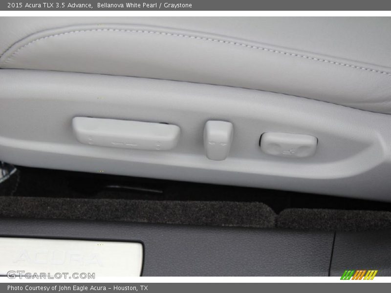 Bellanova White Pearl / Graystone 2015 Acura TLX 3.5 Advance