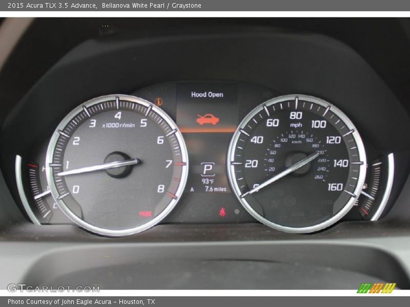 Bellanova White Pearl / Graystone 2015 Acura TLX 3.5 Advance