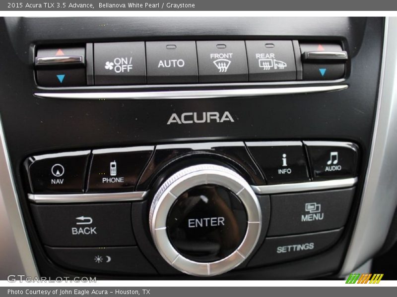 Bellanova White Pearl / Graystone 2015 Acura TLX 3.5 Advance