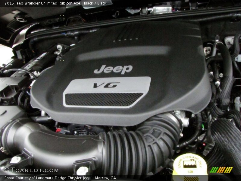 Black / Black 2015 Jeep Wrangler Unlimited Rubicon 4x4