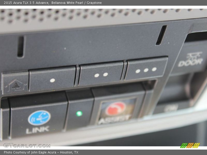 Bellanova White Pearl / Graystone 2015 Acura TLX 3.5 Advance