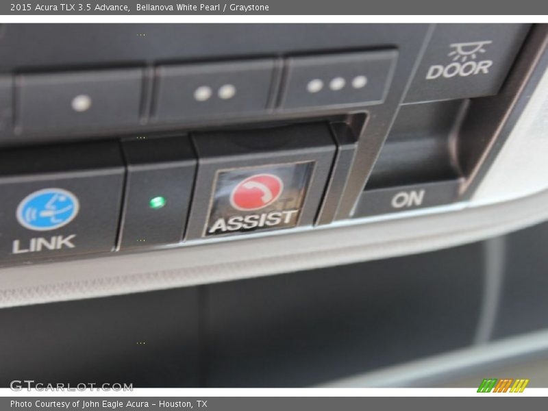 Bellanova White Pearl / Graystone 2015 Acura TLX 3.5 Advance