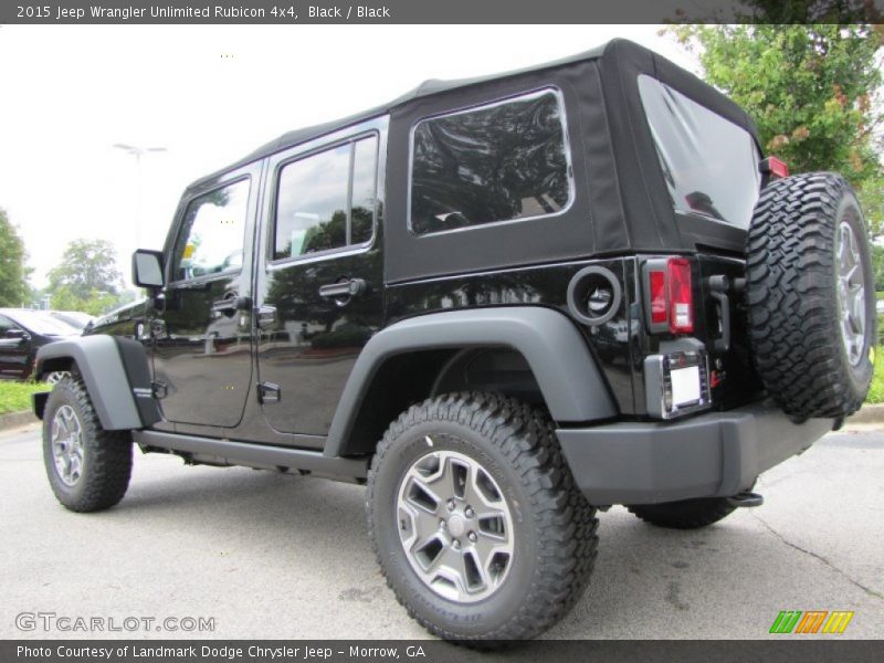  2015 Wrangler Unlimited Rubicon 4x4 Black