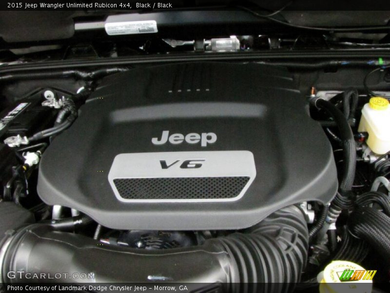  2015 Wrangler Unlimited Rubicon 4x4 Engine - 3.6 Liter DOHC 24-Valve VVT V6