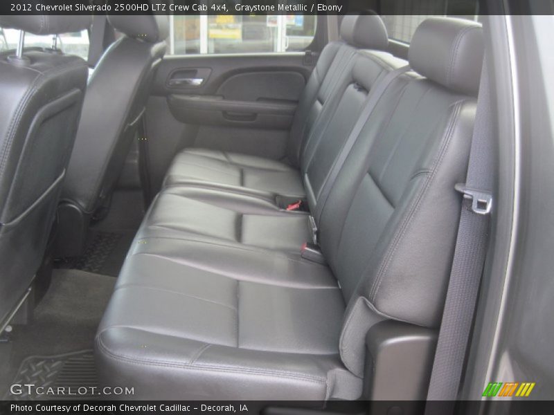 Graystone Metallic / Ebony 2012 Chevrolet Silverado 2500HD LTZ Crew Cab 4x4