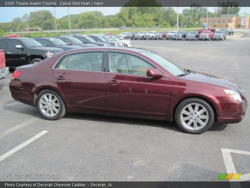 Cassis Red Pearl / Ivory 2005 Toyota Avalon Touring
