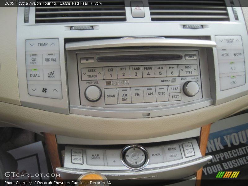 Cassis Red Pearl / Ivory 2005 Toyota Avalon Touring