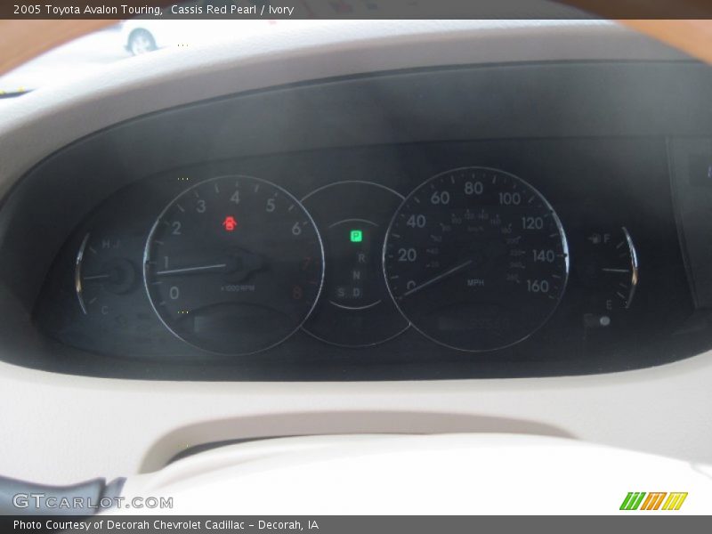 Cassis Red Pearl / Ivory 2005 Toyota Avalon Touring