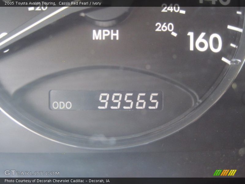 Cassis Red Pearl / Ivory 2005 Toyota Avalon Touring