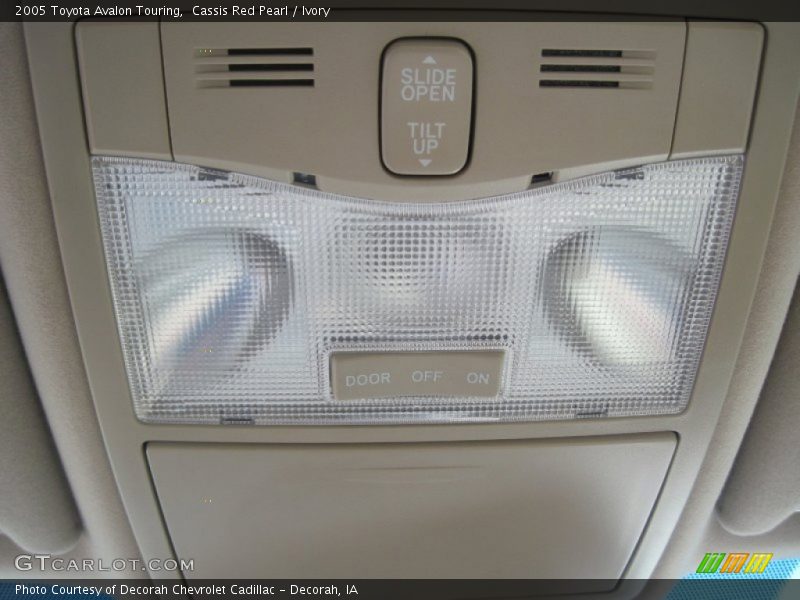 Cassis Red Pearl / Ivory 2005 Toyota Avalon Touring