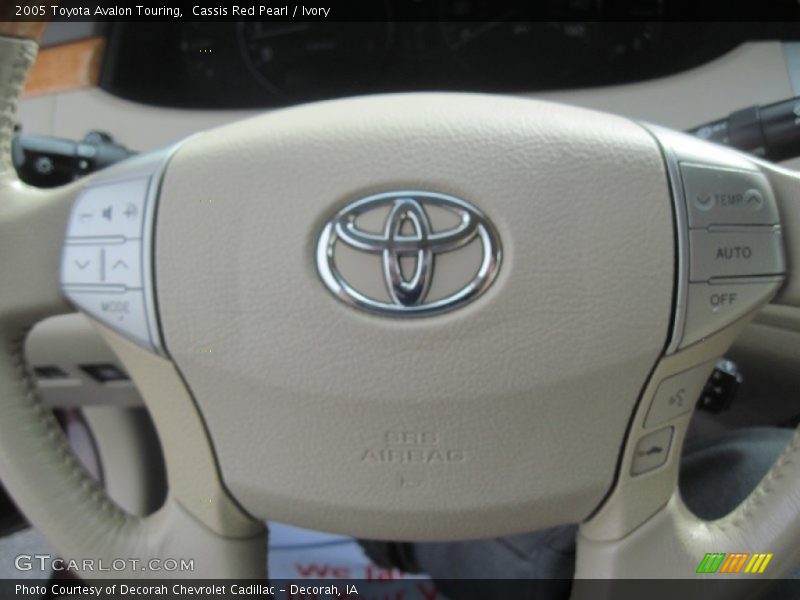 Cassis Red Pearl / Ivory 2005 Toyota Avalon Touring