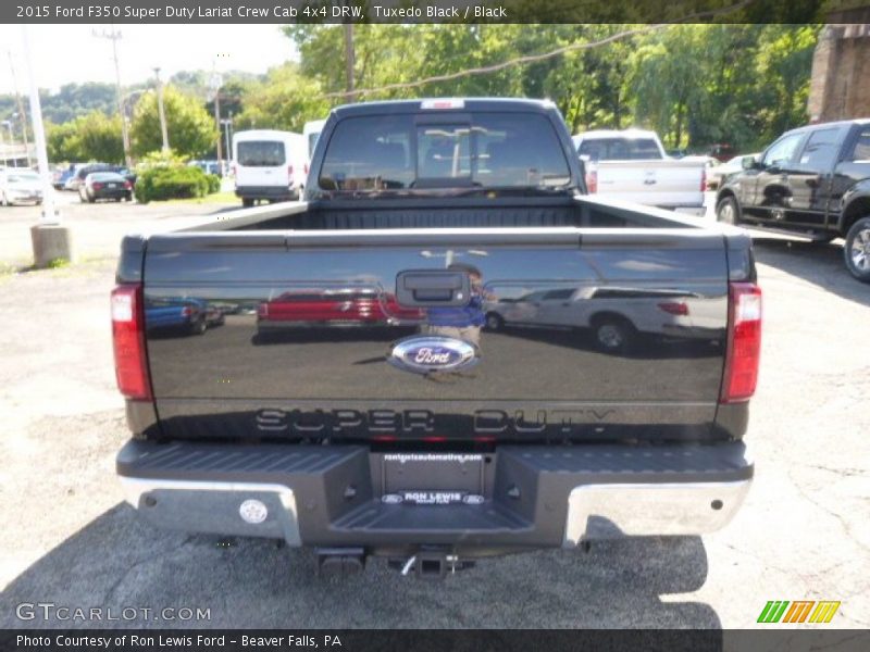 Tuxedo Black / Black 2015 Ford F350 Super Duty Lariat Crew Cab 4x4 DRW