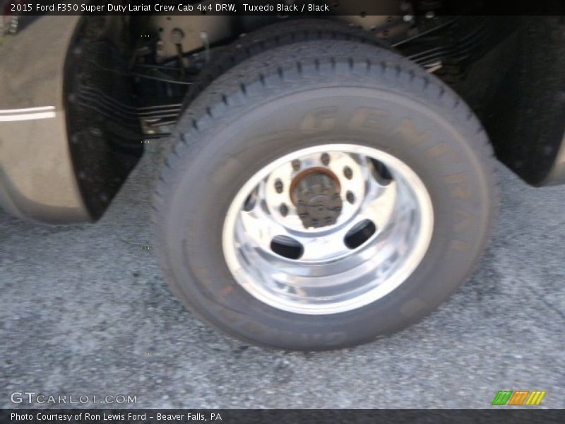 Tuxedo Black / Black 2015 Ford F350 Super Duty Lariat Crew Cab 4x4 DRW
