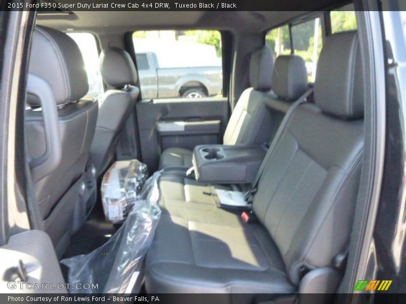 Tuxedo Black / Black 2015 Ford F350 Super Duty Lariat Crew Cab 4x4 DRW