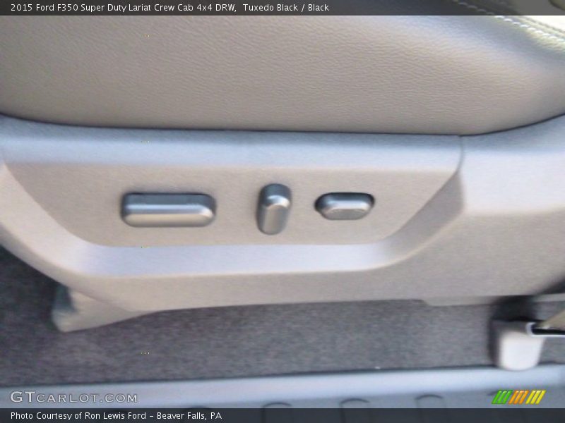 Tuxedo Black / Black 2015 Ford F350 Super Duty Lariat Crew Cab 4x4 DRW