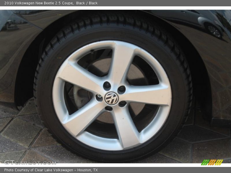Black / Black 2010 Volkswagen New Beetle 2.5 Coupe