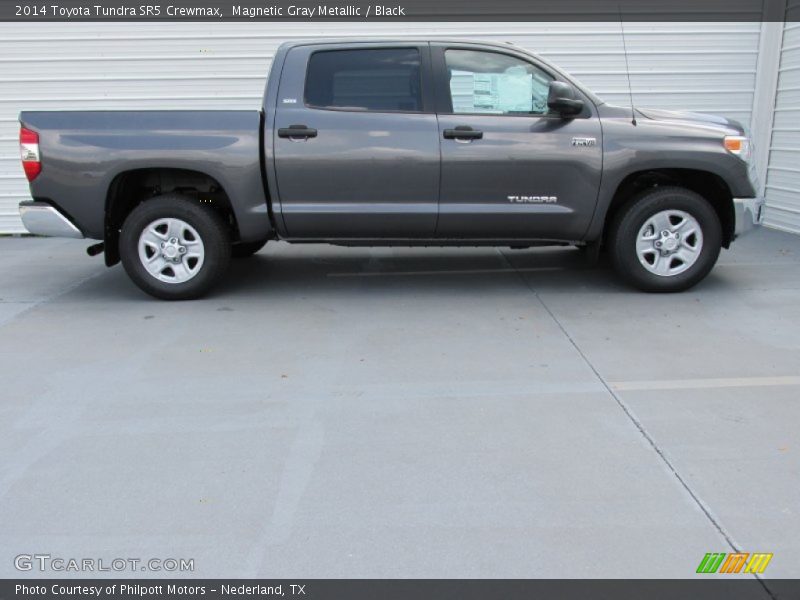 Magnetic Gray Metallic / Black 2014 Toyota Tundra SR5 Crewmax