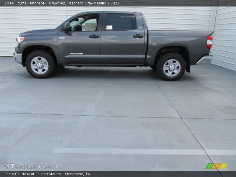 Magnetic Gray Metallic / Black 2014 Toyota Tundra SR5 Crewmax