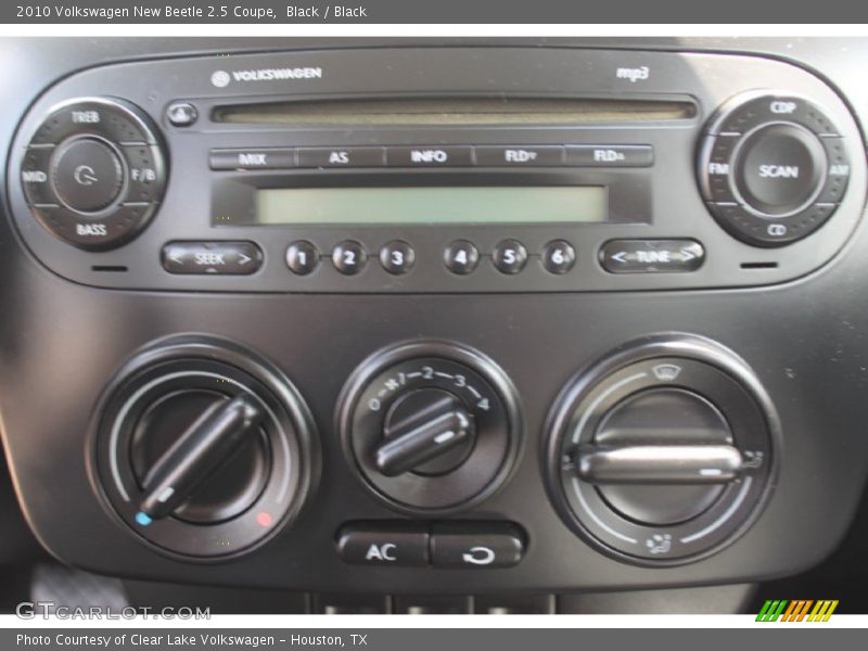 Black / Black 2010 Volkswagen New Beetle 2.5 Coupe