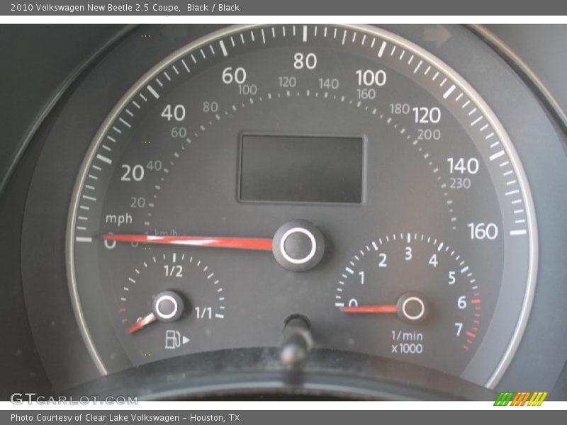 Black / Black 2010 Volkswagen New Beetle 2.5 Coupe