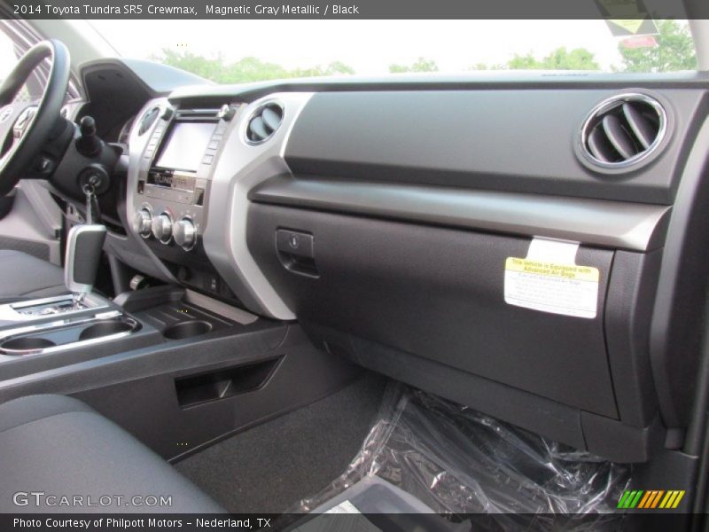 Magnetic Gray Metallic / Black 2014 Toyota Tundra SR5 Crewmax