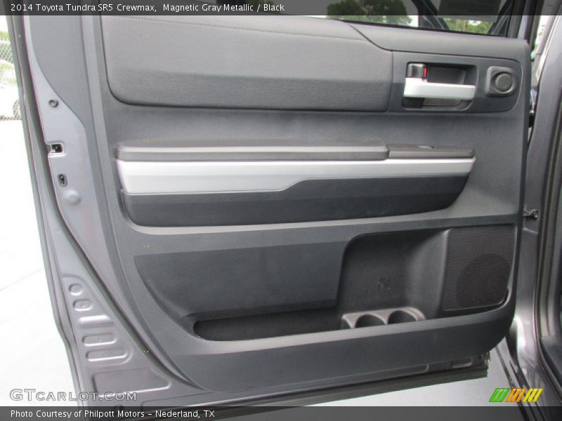 Magnetic Gray Metallic / Black 2014 Toyota Tundra SR5 Crewmax