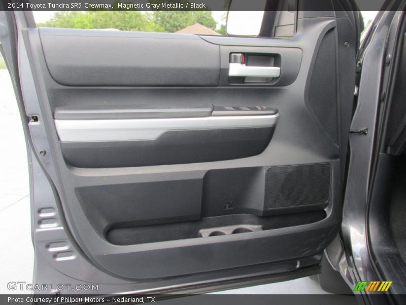 Magnetic Gray Metallic / Black 2014 Toyota Tundra SR5 Crewmax