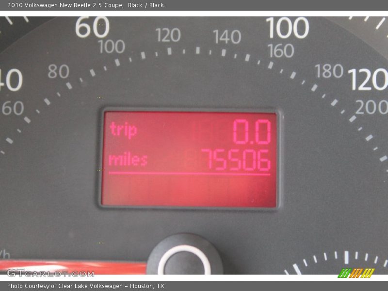 Black / Black 2010 Volkswagen New Beetle 2.5 Coupe