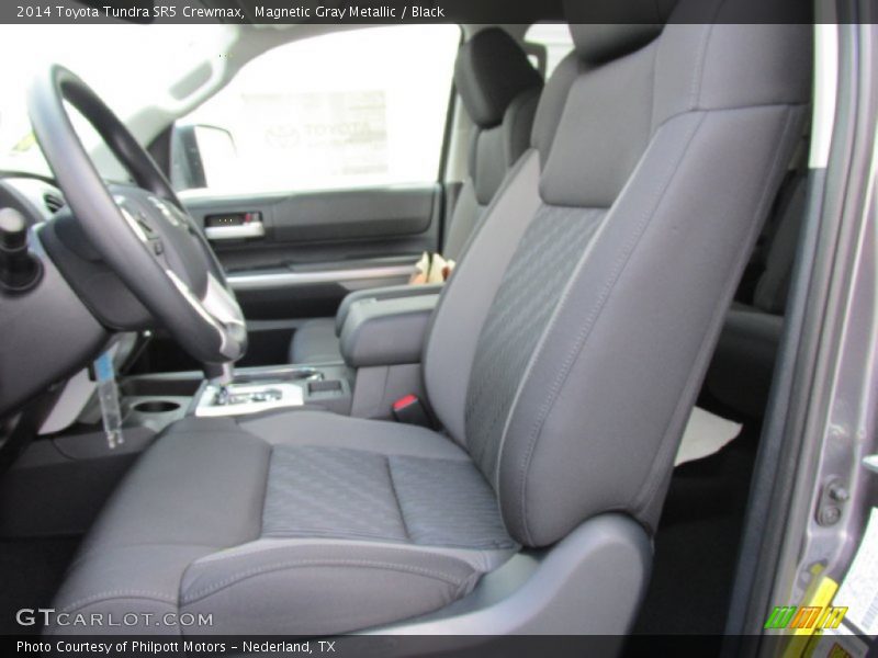 Magnetic Gray Metallic / Black 2014 Toyota Tundra SR5 Crewmax