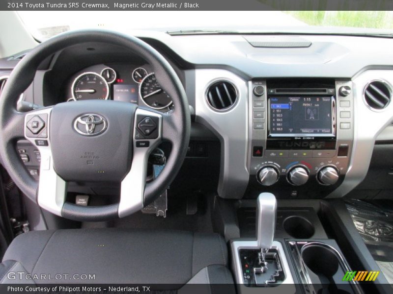 Magnetic Gray Metallic / Black 2014 Toyota Tundra SR5 Crewmax