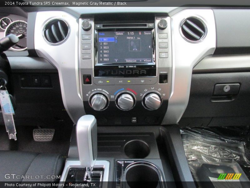 Magnetic Gray Metallic / Black 2014 Toyota Tundra SR5 Crewmax