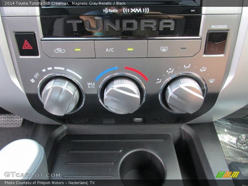 Magnetic Gray Metallic / Black 2014 Toyota Tundra SR5 Crewmax