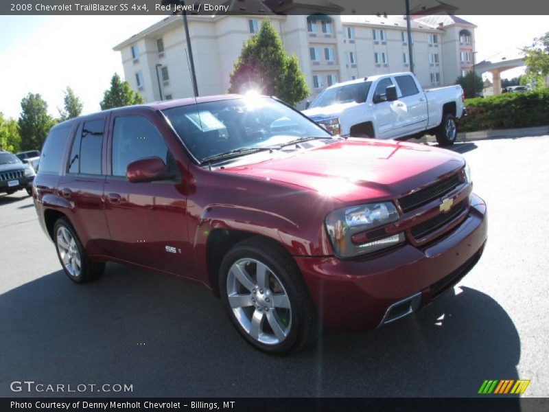 Red Jewel / Ebony 2008 Chevrolet TrailBlazer SS 4x4