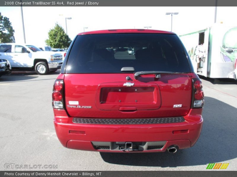 Red Jewel / Ebony 2008 Chevrolet TrailBlazer SS 4x4