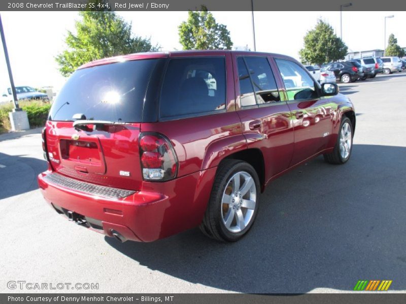 Red Jewel / Ebony 2008 Chevrolet TrailBlazer SS 4x4