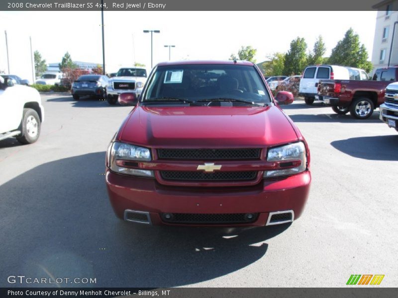 Red Jewel / Ebony 2008 Chevrolet TrailBlazer SS 4x4