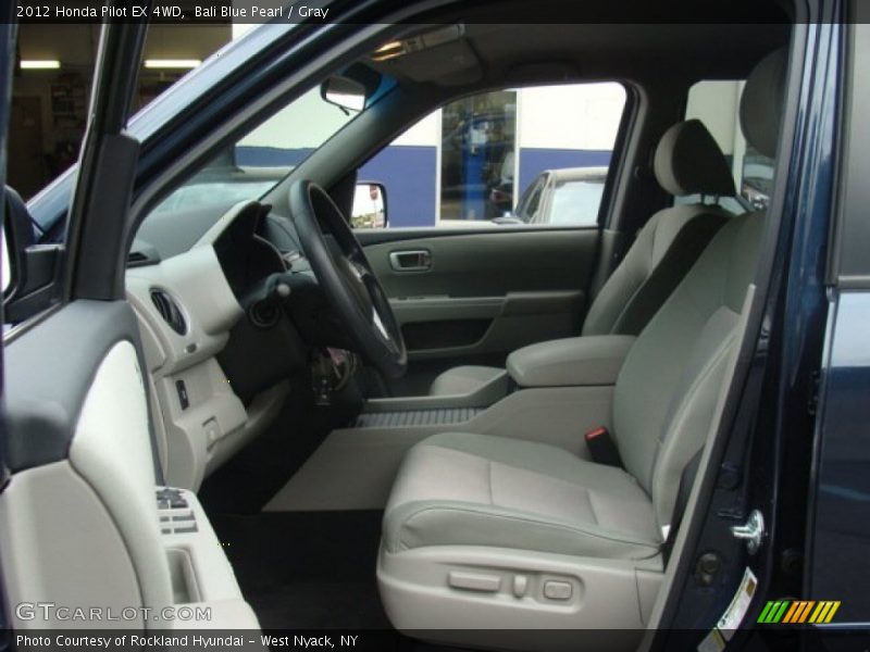 Bali Blue Pearl / Gray 2012 Honda Pilot EX 4WD