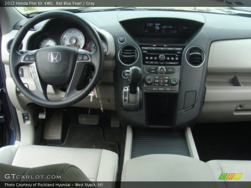 Bali Blue Pearl / Gray 2012 Honda Pilot EX 4WD