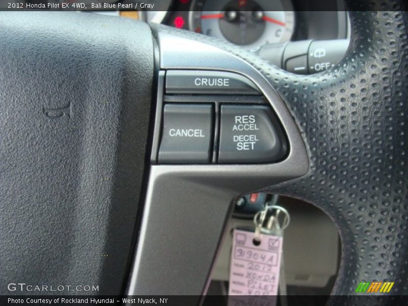 Bali Blue Pearl / Gray 2012 Honda Pilot EX 4WD